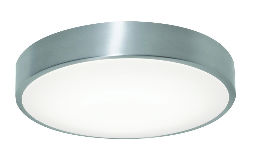 Octavia LED Flushmount - 19'' - Brushed Aluminum