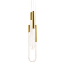 AFX Lighting, Inc. ADEP0606LAJUDLB - Adel Double LED Pendant, 120-277V, 26W, 5 CCT, LB