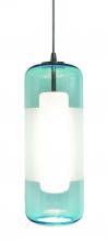 AFX Lighting, Inc. HRP1000L30D2SNAQ - Hermosa LED Pendant - 3000K - 120-277V - Satin Nickel - Aqua