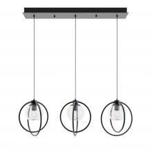 AFX Lighting, Inc. JAMP12MBBKLNR3 - Jamie Three Mini-Pendant Medium Base120V