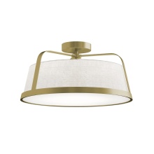 AFX Lighting, Inc. LIZC18MBLB - Lizzette 18'' Med Base Ceiling, 120V, LB