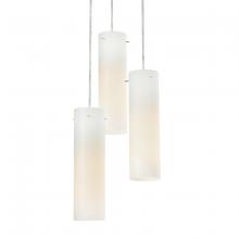 AFX Lighting, Inc. SSP04MBSNWHRND3 - Soho 3 Light Round Pendant