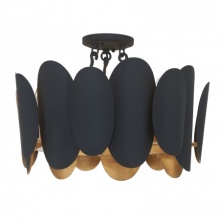 Minka-Lavery 1417-897 - Vailen 20" 7-Light Semi Flush