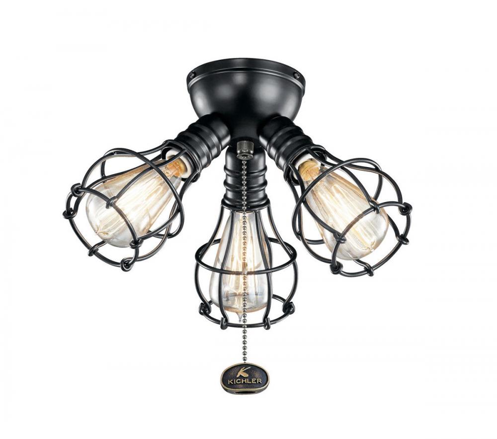 Industrial 3 Light Fixture LED