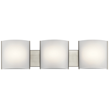 Kichler 10799NILED - 30" 3 Light LED Vanity Light Brushed Nickel