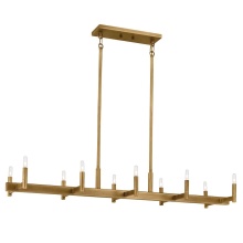 Kichler 52614NBR - Linear Chandelier 10Lt