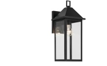 Kichler 59158BK - Outdoor Wall 1Lt