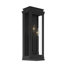 Kichler 59163BK - Lundon Outdoor Wall 3Lt