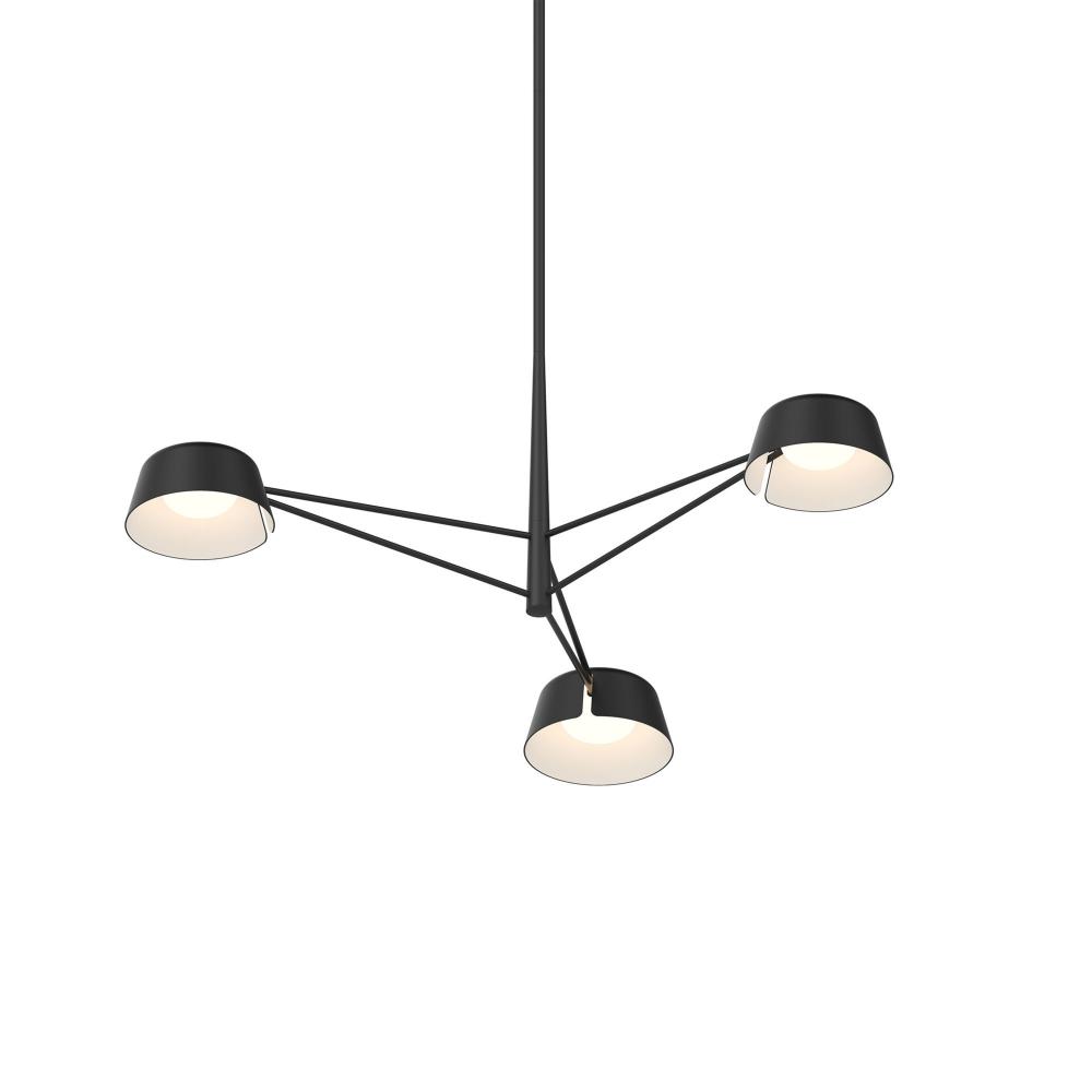 3-Light Round Pendant