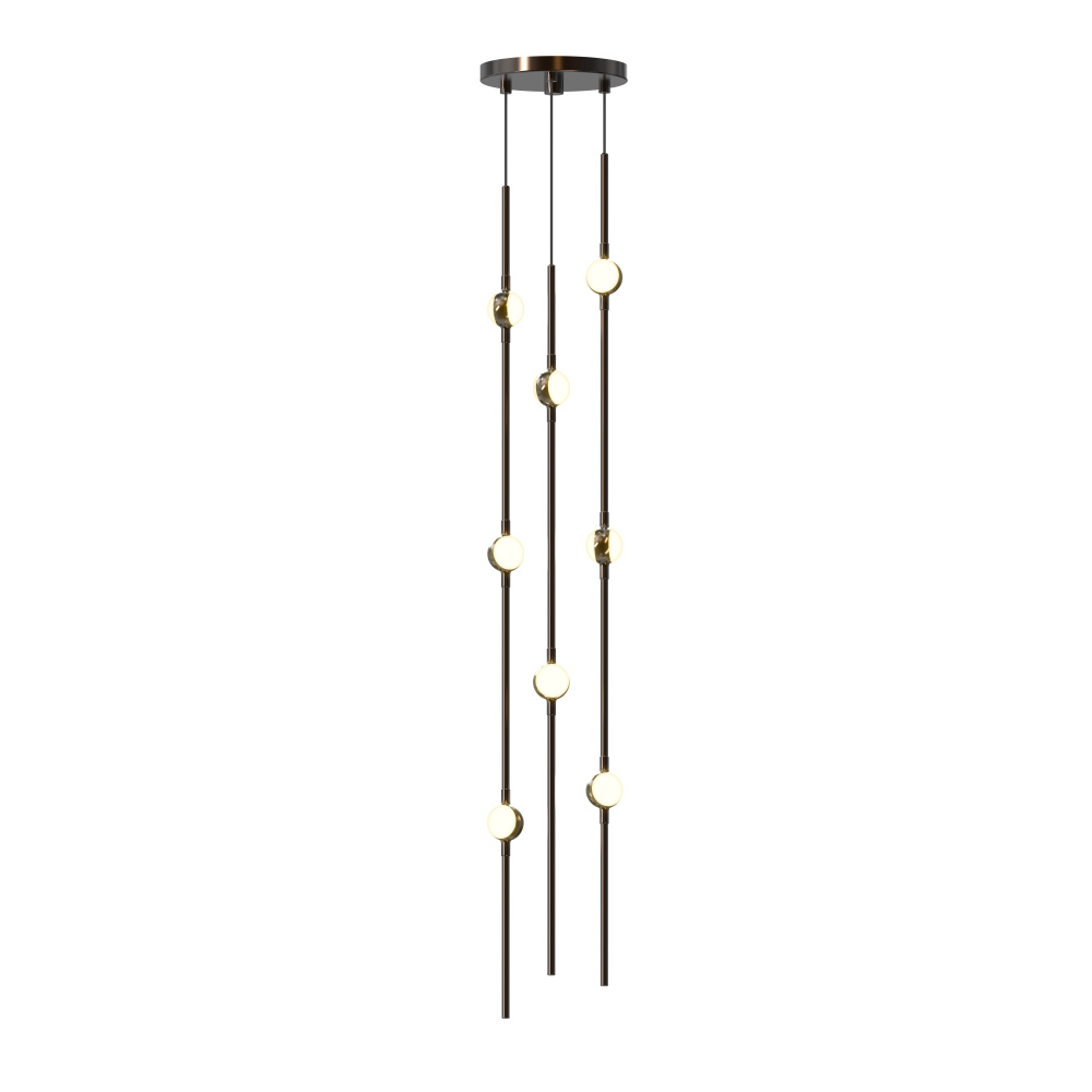 Andromeda Short 6" Round LED Pendant