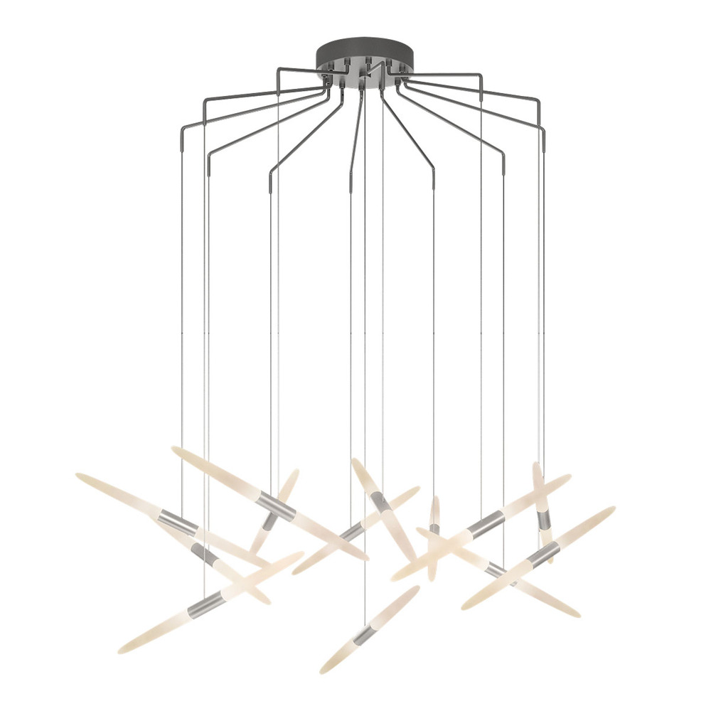 13-Light Spreader LED Pendant w/20' Cords