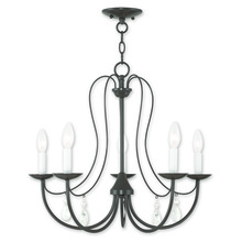 Livex Lighting 40865-92 - 5 Light English Bronze Chandelier