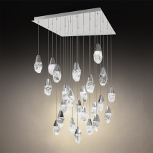 Schonbek Beyond BPD20225SO-PN - Martini 25 Light 120-277V Multi-Light Pendant in Polished Nickel with Optic Crystal
