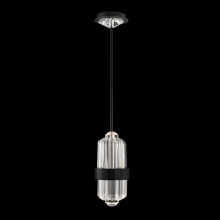 Schonbek Beyond BPD40513-BK - Silo 13IN LED 3000K/3500K/4000K/5000K Mini Pendant in Black with Optic Crystal
