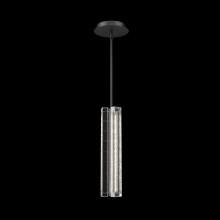 Schonbek Beyond BPD65514-AN - Abode 14IN LED 3000K/3500K/4000K/5000K Pendant in Antique Nickel with Radiance® Crystal Dust