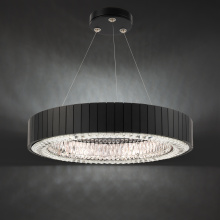 Schonbek Beyond BPD88533-CO - Andean 33IN LED 3000K/3500K/4000K/5000K Pendant in Charcoal Oak with Optic Crystal