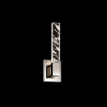 Schonbek Beyond BWS42416-PN - Baton 16in 120/277V LED Wall Sconce in Polished Nickel with Optic Haze Quartz