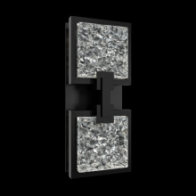 Schonbek Beyond BWSW50512-BK - Pop Star 12IN LED 3000K/3500K/4000K/5000K Outdoor Wall Light in Black with Optic Glass