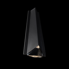 Schonbek Beyond BWSW52516-BK - Lanie 16IN LED 3000K/3500K/4000K/5000K Outdoor Wall Light in Black with Optic Crystal