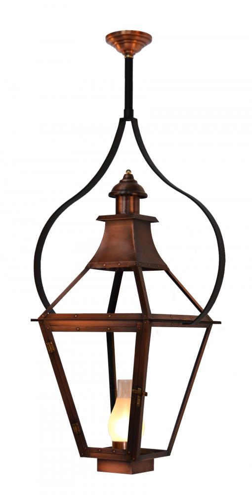 Creole 33 Electric-Hurricane Shade-Pendent Yoke