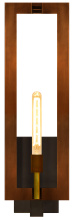 The Coppersmith AO33E - The CopperSmith Biltmore Collection Aurora 33" Tall Copper Electric Wall Mount Outdoor LT Lanter