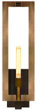 The Coppersmith AOB28E - The CopperSmith Biltmore Collection Aurora 28" Tall Brass Electric Wall Mount Outdoor Light Lant