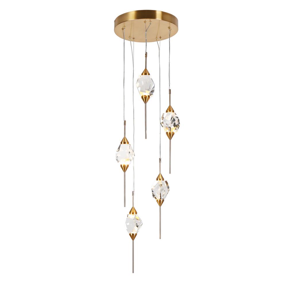 Lucivagus 5-Lights LED Chandelier