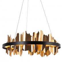 LNC Home HA04963 - Synthienniser 1-Light LED Chandelier