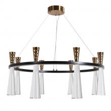 LNC Home HA05291 - Almhult LED 8-Lights Chandelier