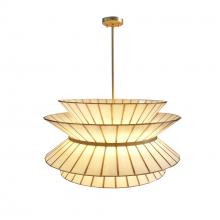 LNC Home HA05432 - Phaetharvy 12-Light Large Gold Chandelier