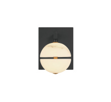 Lib & Co. US 12350-02 - Corfu 1 Light LED Wall Mount Black