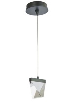 Abra Lighting 10061PN-MB.BB-Athena - Teardrop Crystal Glass Pendant Including Canopy and Driver