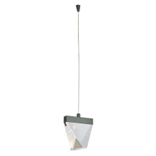 Abra Lighting 10069PN-MB-Atlas - Diamond Shaped Pendant Includes 120" Cord and Uni-Jack Plug