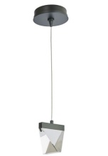 Abra Lighting 10070PN-MB-Atlas - Diamond Crystal Mono Pendant Including Canopy and Driver