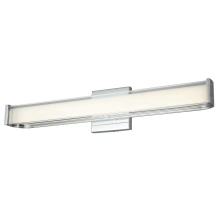 Abra Lighting 20132WV-BN-Bend - (m) Curved Metal Vanity with Frosted Glass Diffuser