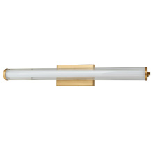 Abra Lighting 20161WV-BB-Macie - Fluted Clear Glass Vanity