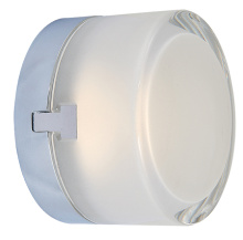 Abra Lighting 30001FM-CH-Elf - Wet Location Moulded Glass Steam Rated Wall or Ceiling Fixture