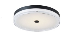 Abra Lighting 30042FM-MB-Iris - 3CCT 20" Low Profile Flushmount