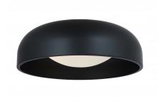 Abra Lighting 30076FM-MB-Lynx - 17" 3CCT Inner Curve Flushmount with Opal Glass Diffuser