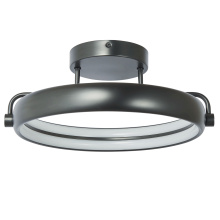 Abra Lighting 30082FM-MB-Rave - 14" Dual LED Ring Flushmount