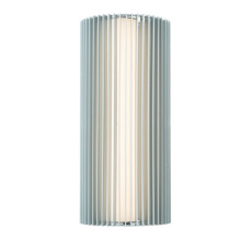 Abra Lighting 50033ODW-SL-Lava - 3CCT Marine Grade Steel Ribbed Wall Fixture