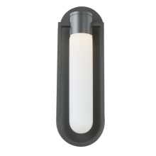 Abra Lighting 50101ODW-MB-Siren - Marine Grade Wet Location Wall Fixture with Frosted Glass Diffuser