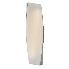 Abra Lighting 50116ODW-SL-Vortex - 3CCT Twirled Acrylic Wet Location Wall Fixture