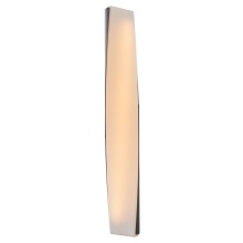 Abra Lighting 50117ODW-SL-Vortex - 3CCT Twirled Acrylic Wet Location Wall Fixture