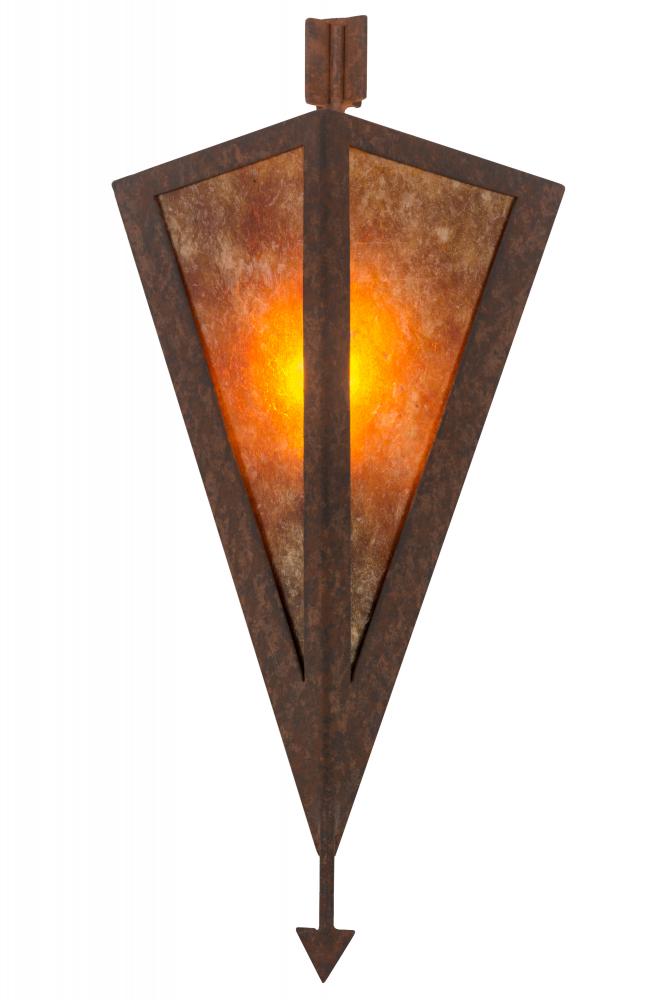 8"W Desert Arrow Wall Sconce