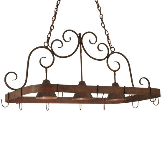 46"L Elana 3 LT Pot Rack