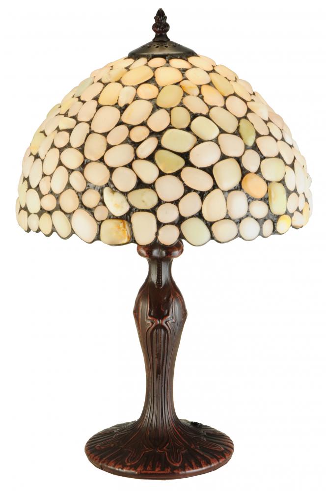 19"H Agata Opal Table Lamp