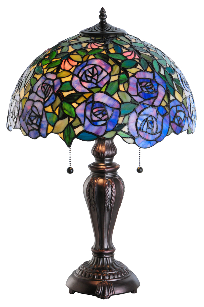 24"H Rosebush Table Lamp