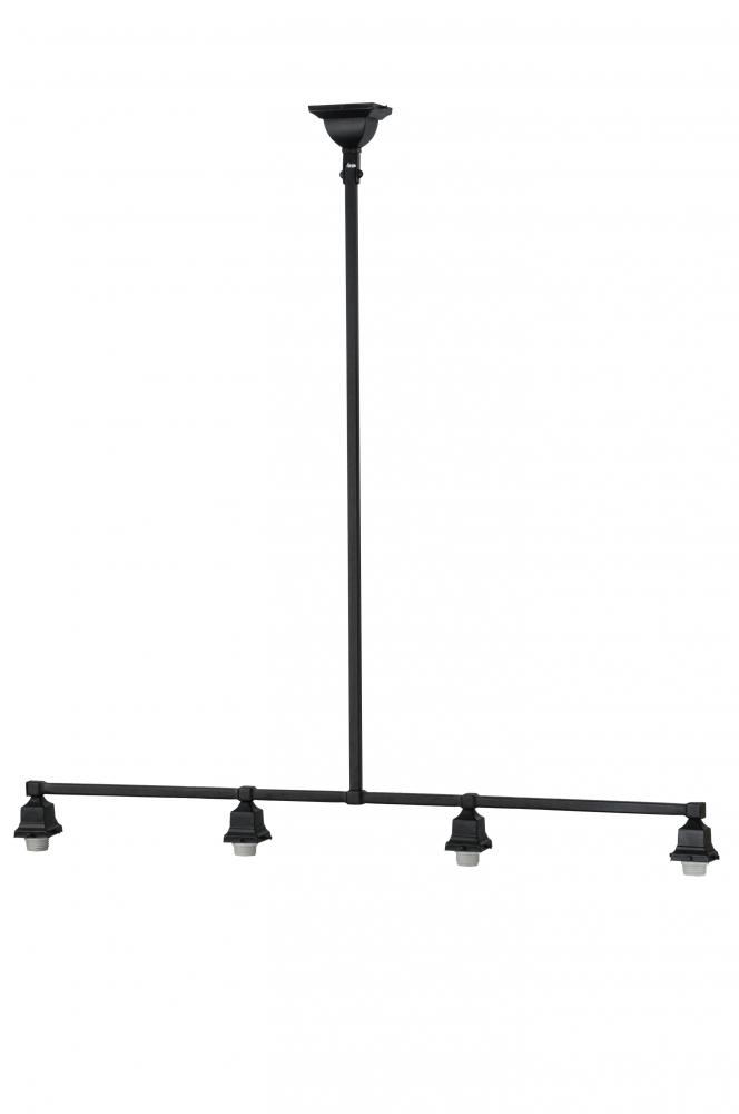 49"L Mission 4 LT Island Pendant Hardware