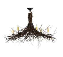 Meyda Blue 132514 - 48" Wide Twigs 6 Light Chandelier